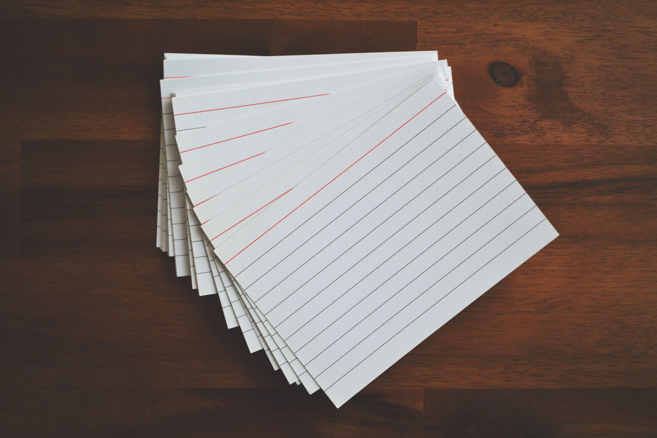 50 Ways to Use Index Cards